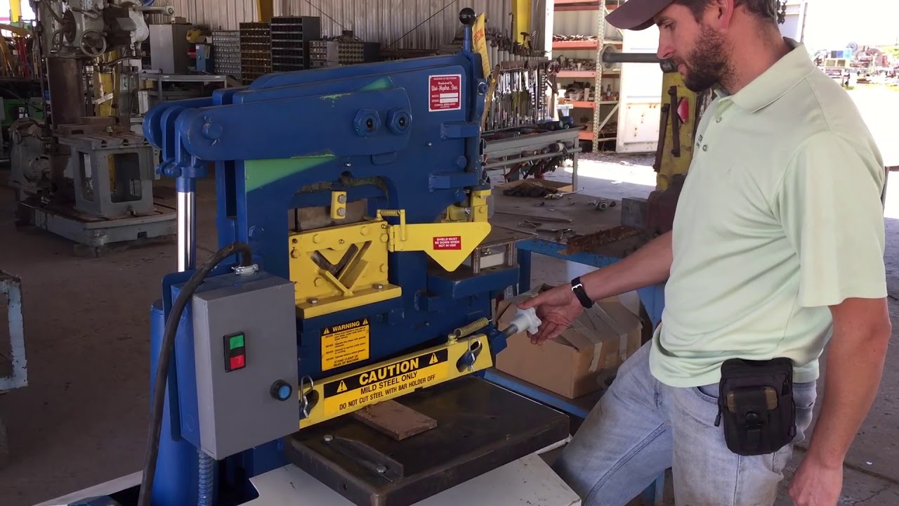 45 ton Uni-hydro Ironworker