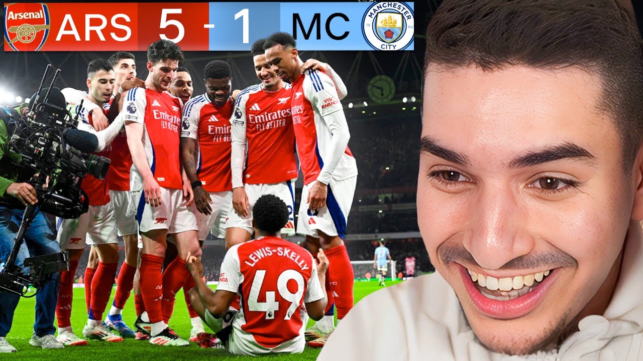 «АРСЕНАЛ» ТОЛЬКО ЧТО УЗЛЁЛ «МАН СИТИ» СО СЧЁТОМ 5-1!