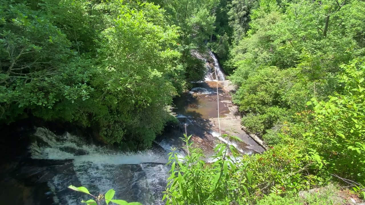 Connestee Falls Overlook near Brevard, NC