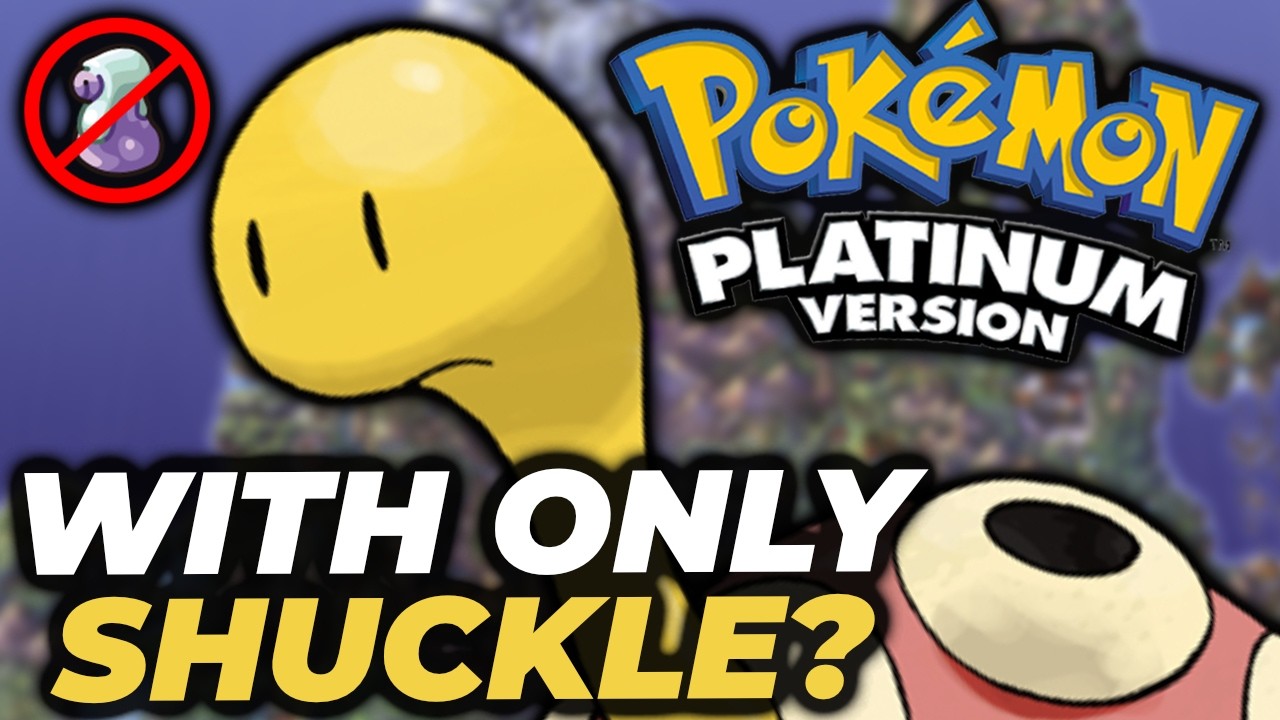 Can You Beat Pokemon Platinum With Only Shuckle?