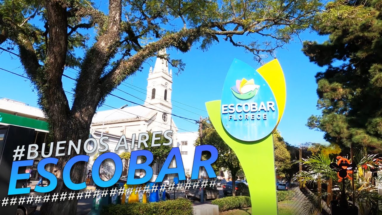 Recorriendo ESCOBAR I CAPITAL NACIONAL DE LA FLOR I BUENOS AIRES I ARGENTINA I 4K Walking Tour VLOG