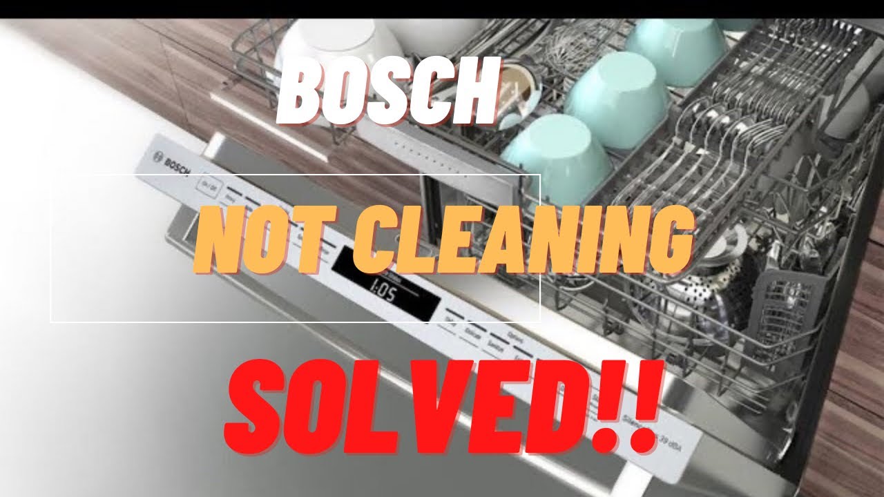 ✨ Посудомоечная машина BOSCH не моет — легко исправить ✨