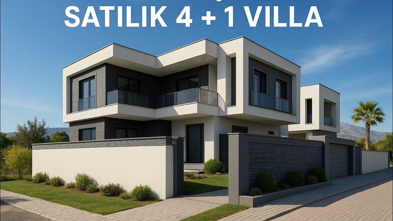 ANTALYA DÖŞEMEALTI  SATILIK 4+1  VİLLA
