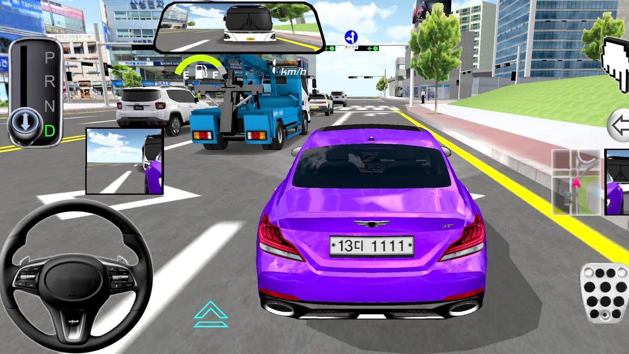 New Purple Mercedes G-63 For Parking 3d Driving Class android game play||Car Game #gameplay #cargame