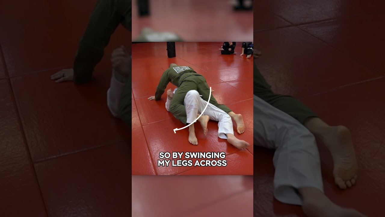 Избавление от маунта, когда они скрещивают ноги - Генри Эйкинс BJJ