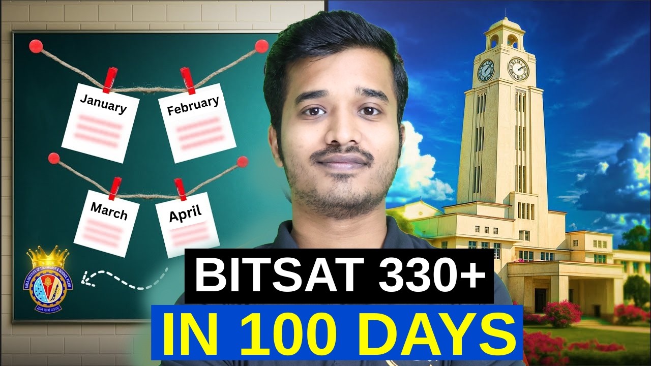 How to Score 330+ in BITSAT 2026? Best Crash course for BITSAT 2026