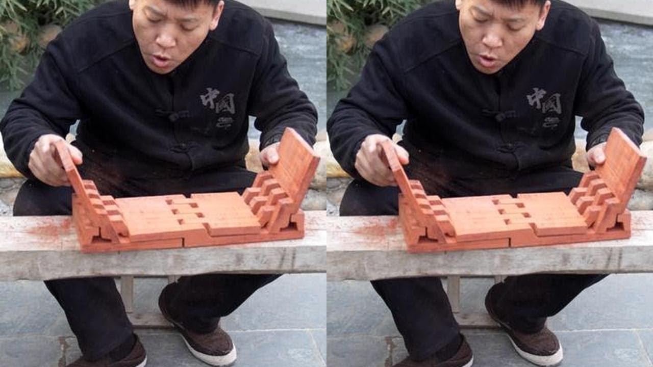 Hardcore details! Chinese woodworking - Lu Ban's bench.