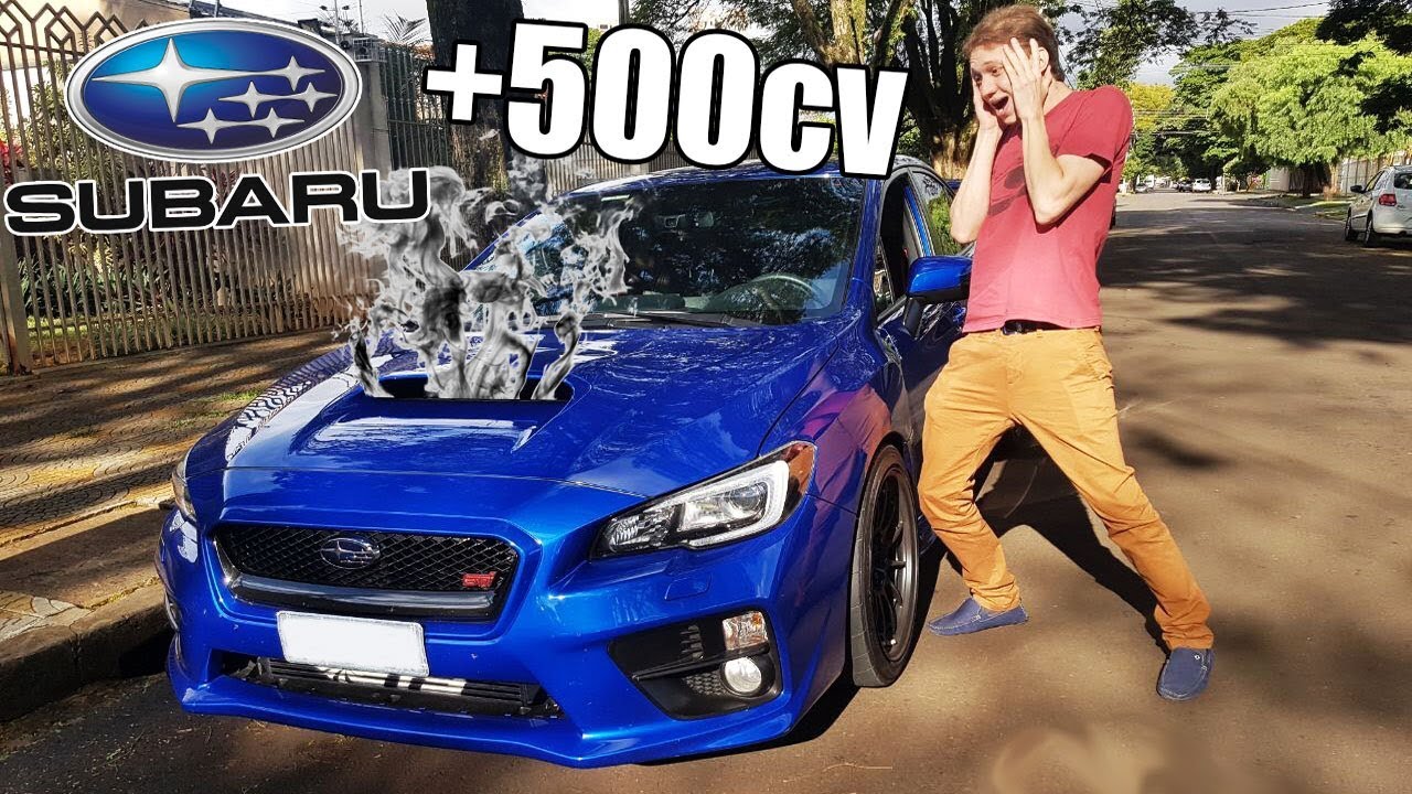 Subaru STI de 500cv - O MEDO de dirigir um carro T&Atilde;O FORTE!