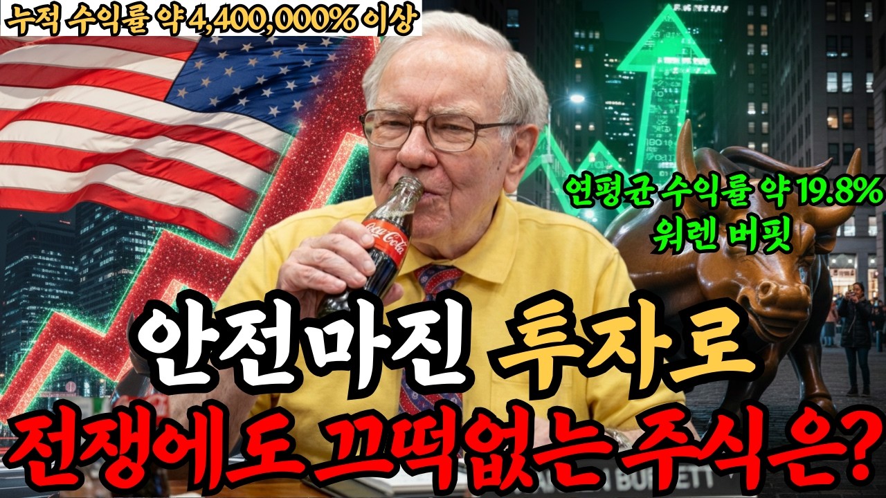 누적 수익률 약 4,400,000% 이상! 워렌버핏 안전마진 가치투자 전략 A to Z | 가치투자 | 주식강의 | 주식 오디오북 | 장기투자 | 안전마진 | 복리의마법 | 가치주