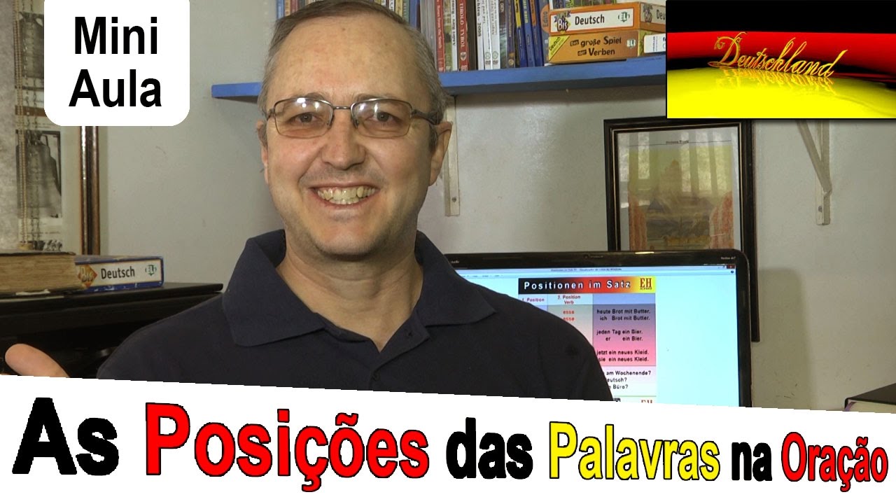 As Posições das Palavras nas Orações