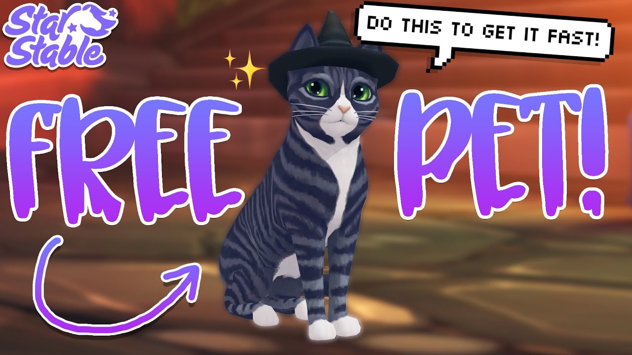 GET *FREE* CAT PET IN STAR STABLE *NOW!* 🐈