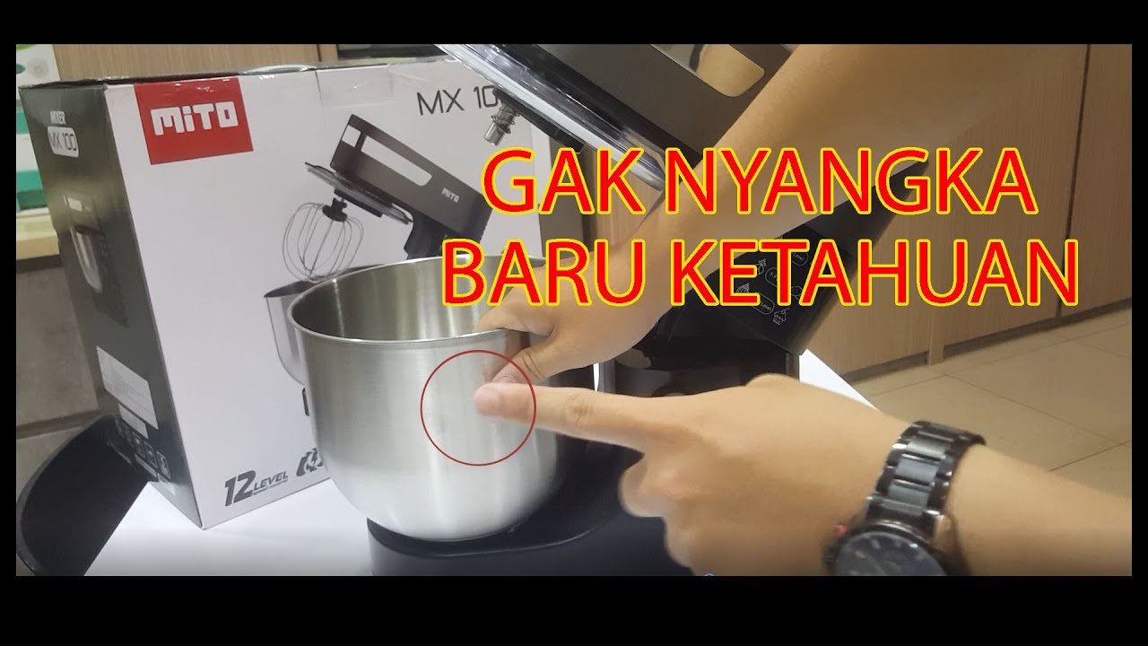 Mito - Stand Mixer MX100 ( Si Cantik Yang Menggoda )