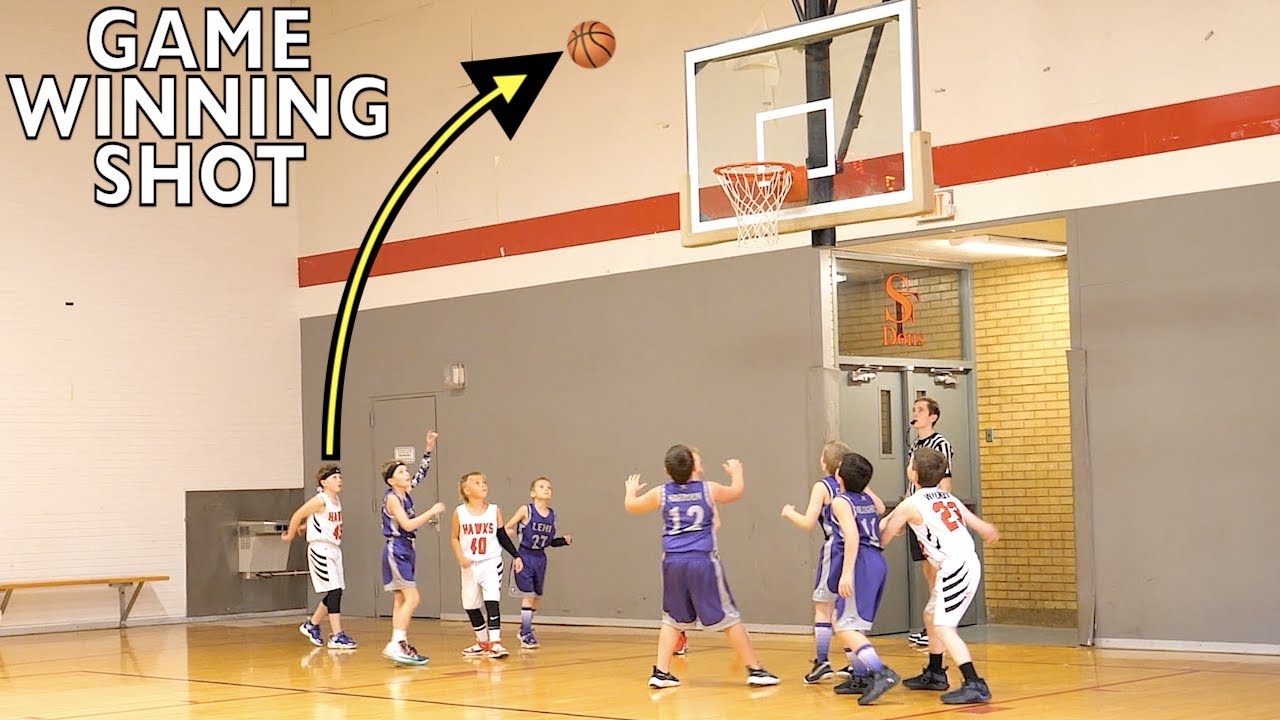 GAME WINNING SHOT in OVERTIME at BASKETBALL GAME! 🏀