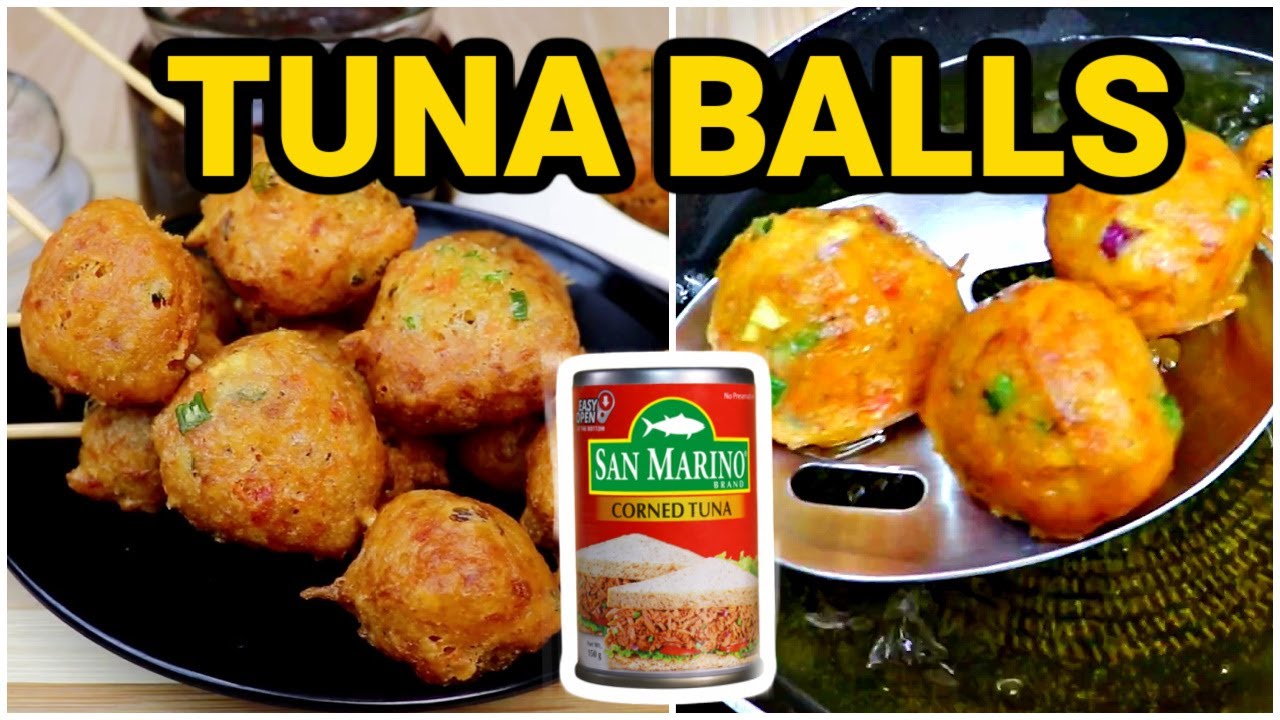 TUNA BALLS | Ganito gawin po sa tuna para mas lalong sumarap! With masarap na fishball sauce