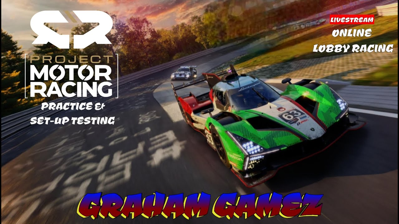PROJECT MOTOR RACING [PS5] ONLINE LOBBY RACING + FULL CROSSPLAY #grahamgamez