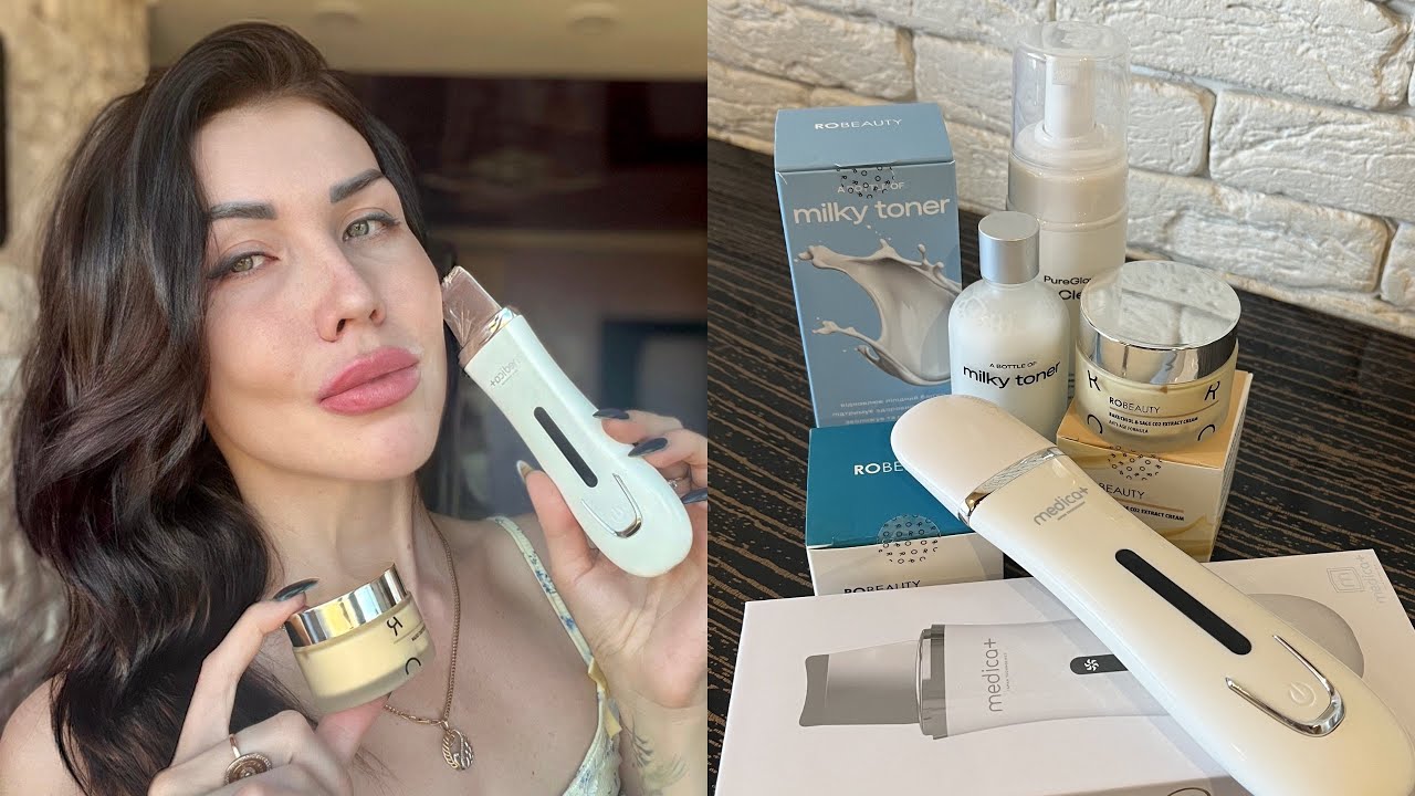 Новий догляд за шкірою 40+ 😱Професійна антивікова косметика та ультразвуковий скрабер