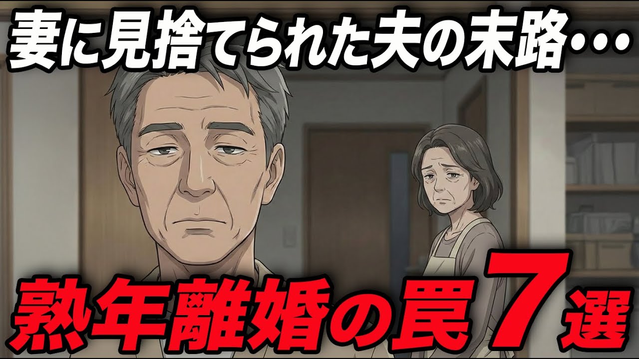 「妻を家政婦扱いする夫の末路…」60代70代を襲う熟年離婚の罠7選｜老後の夫婦関係の現実