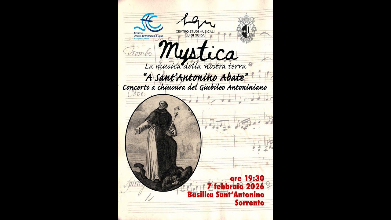 Giubileo Antoniniano Concerto conclusivo Mystica 7. 02 .26