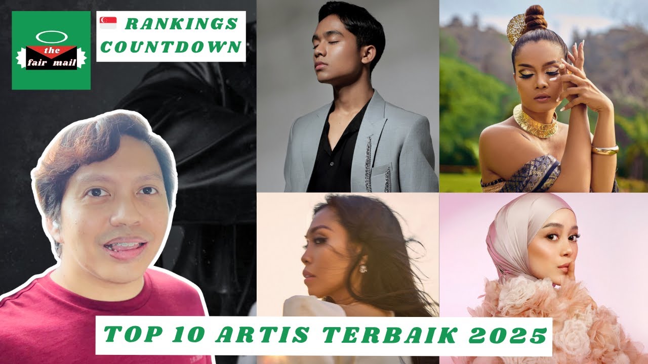 Top 10 Artis Terbaik 2025 | RANKINGS COUNTDOWN | Inilah Artis-artis Terhangat Sepanjang Tahun!