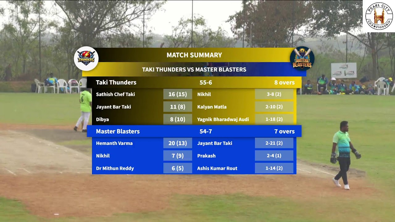 BCCT-3 MASTER BLASTERS VS TAKI THUNDERS