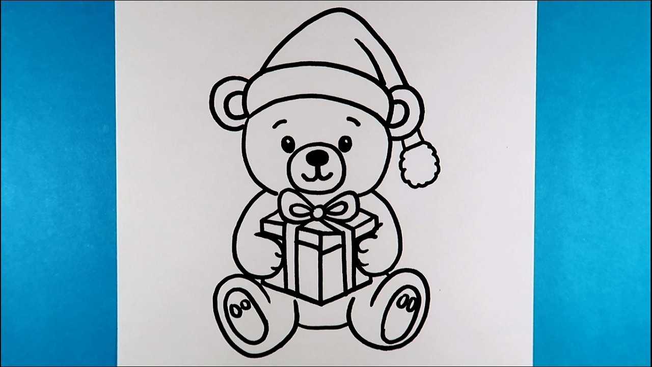 How to draw Bear - Cute Easy Art