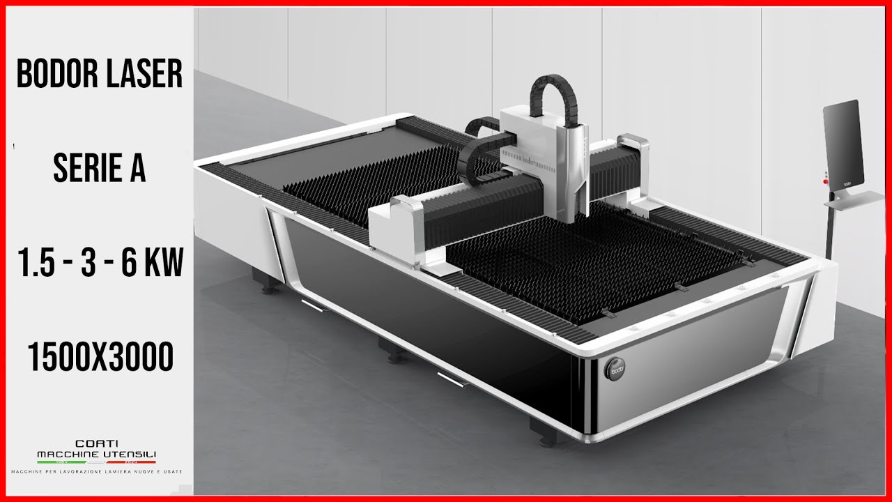 BODOR LASER SERIE A - CORTI MACCHINE UTENSILI