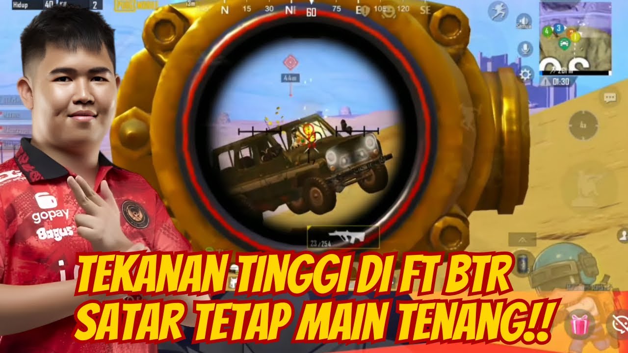 Gameplay BTR Satar di Fast Tournament dengan Eksekusi Cepat dan Rapi 🥶😱 #pubgmobile 