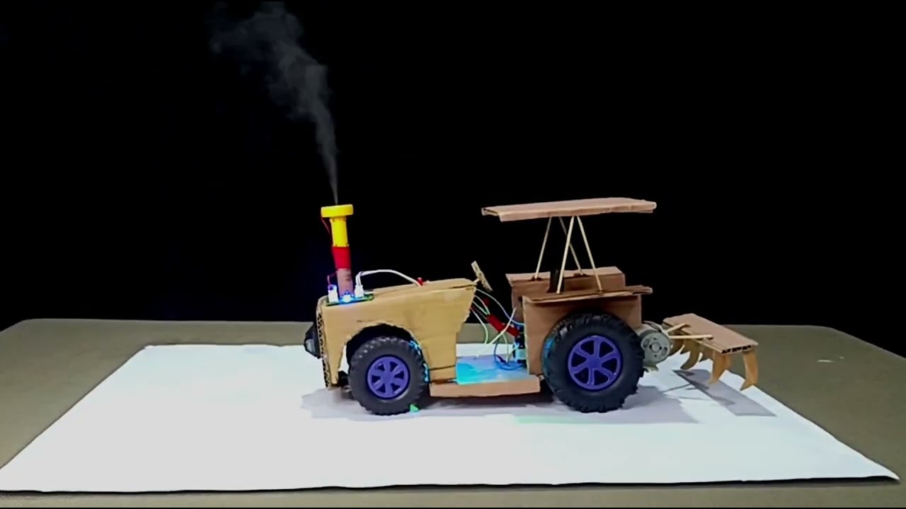 DIY & Modify RC Tractor at home