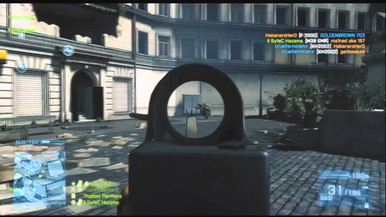 3/4 d'heure de Gameplay intense sur Battlefield 3 comment&eacute; en Live