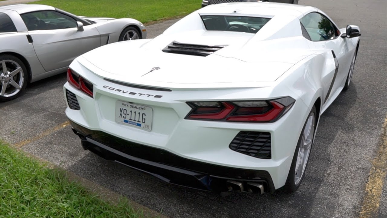 A 2020 C8 CONVERTIBLE SPOTTED IN THE WILD!