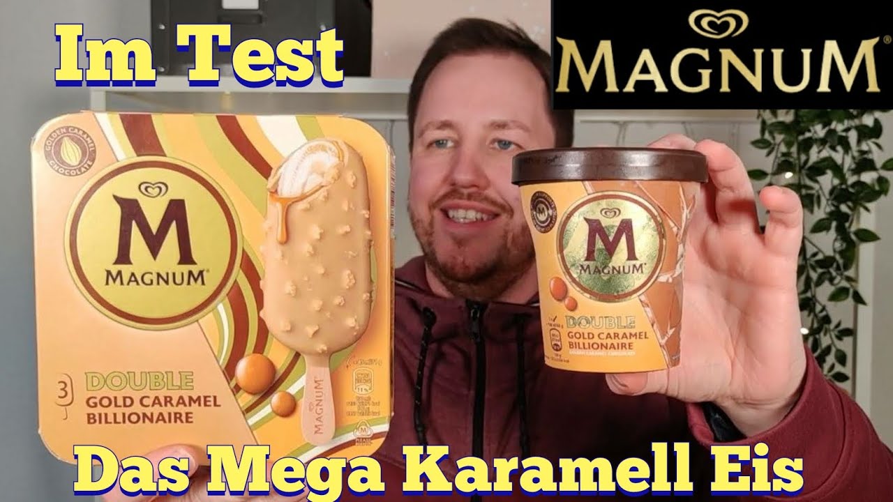 Magnum: Double Golden Caramel Billionaire (Am Stiel & im Becher) im Test