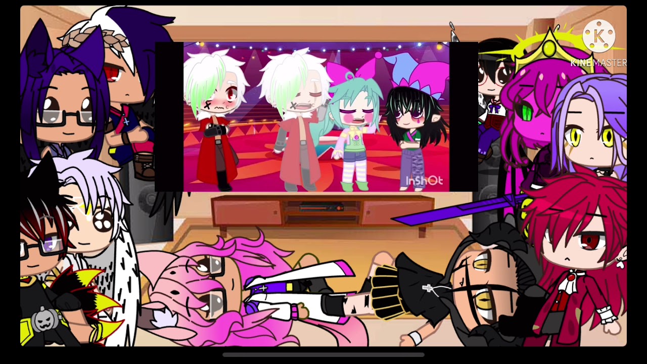 Ooo and SNO Reacts to Devins AU’s *CREDITS IN DESCRIPTION*