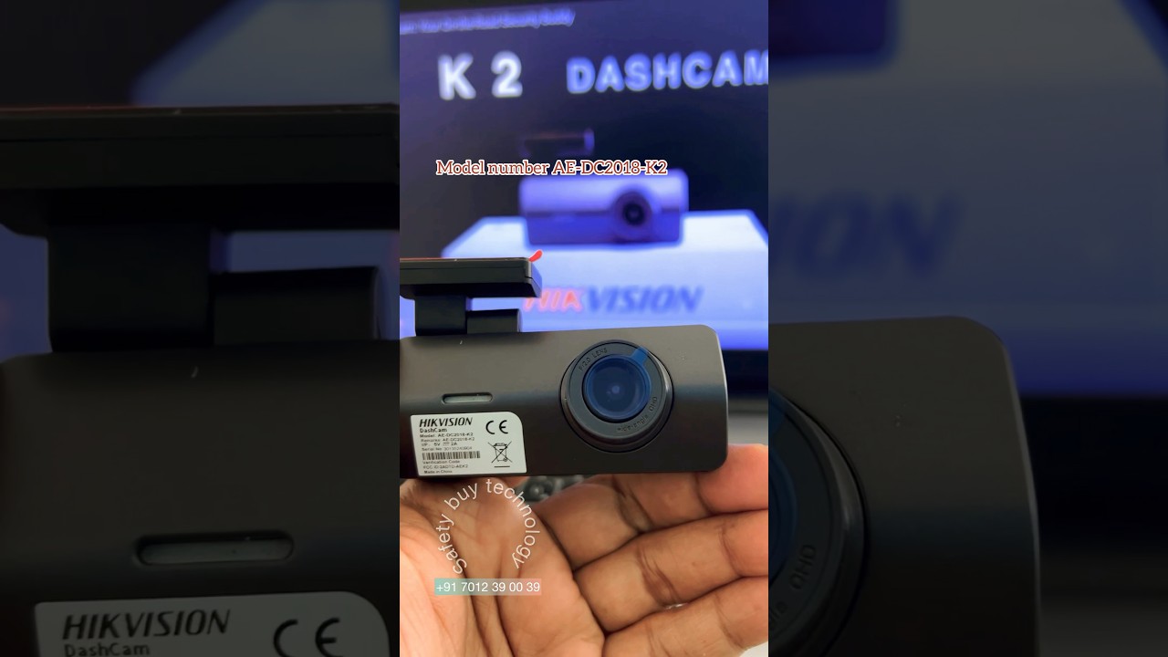 Best car dash camera📸HIKVISION dashcam K2 | Low budget dash cam SAFETY BUY TECHNOLOGY 7012 390039
