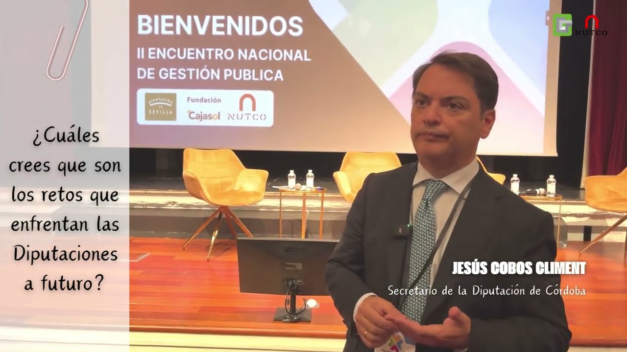 Entrevista con el Ponente: Jesús Cobos Climent