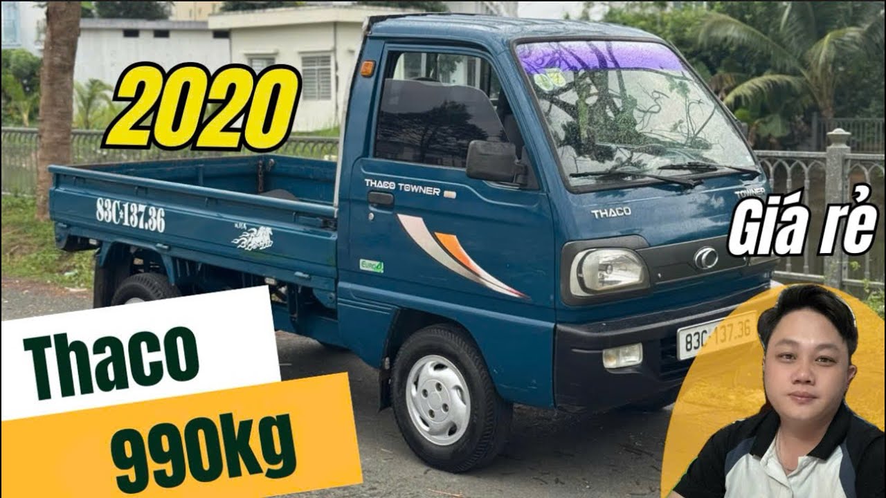 Có Nên Mua Xe Tải Cũ THACO TOWNER800 2020 990kg Không - Xe tải nhỏ gọn cho lộ đan 2m.