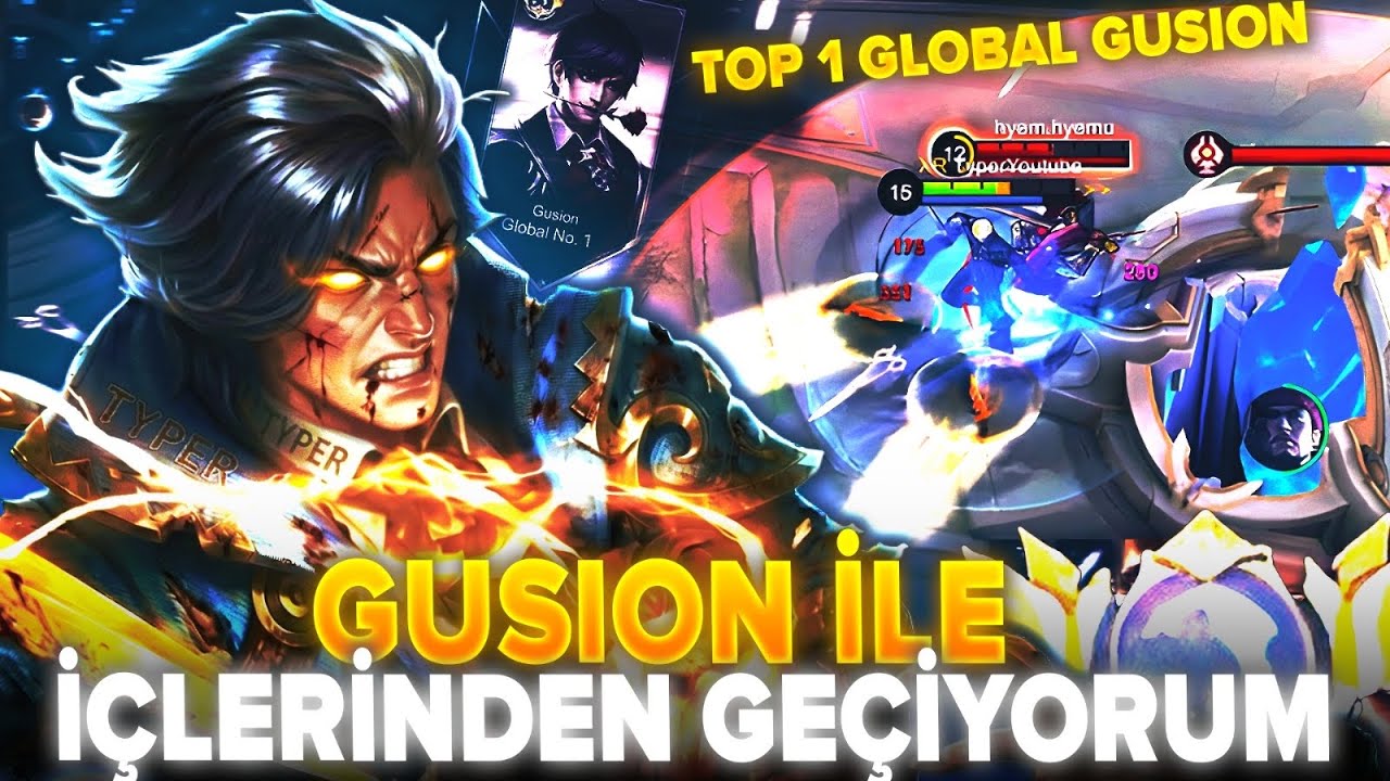 TOP 1 GLOBAL GUSION | GUSION İLE İÇLERİNDEN GEÇİYORUM