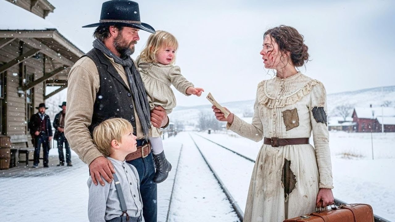 “You Can Send Me Back,” She Cried — Until The Cowboy Whispered, “My Daughter Chose You.”