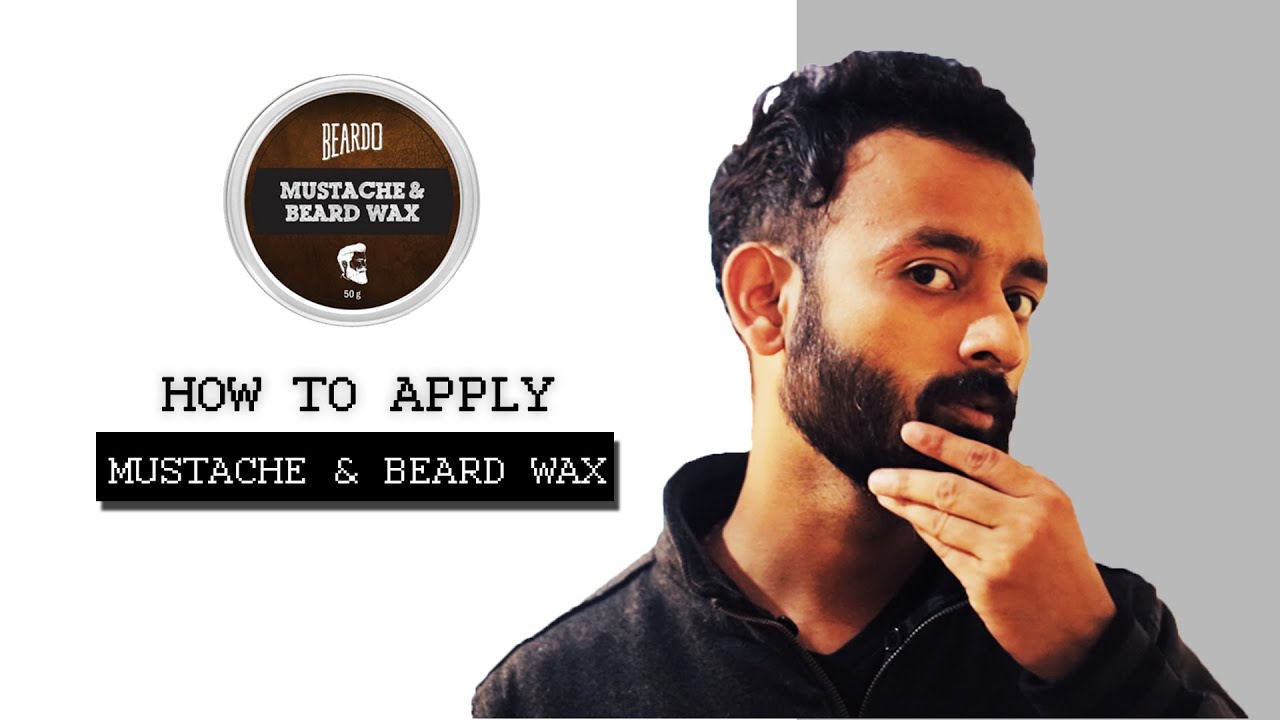 BEARDO : How To Apply Mustache And Beard Wax