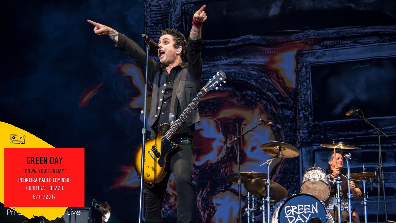 Green Day - Know Your Enemy - Pedreira Paulo Leminski - Curitiba - Brazil - 5/11/2017