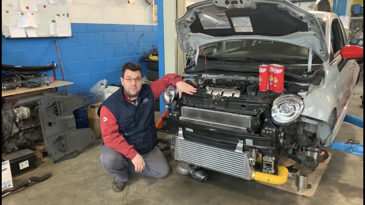 GASI RACING:Elaborazione Fiat 500 Abarth part 3