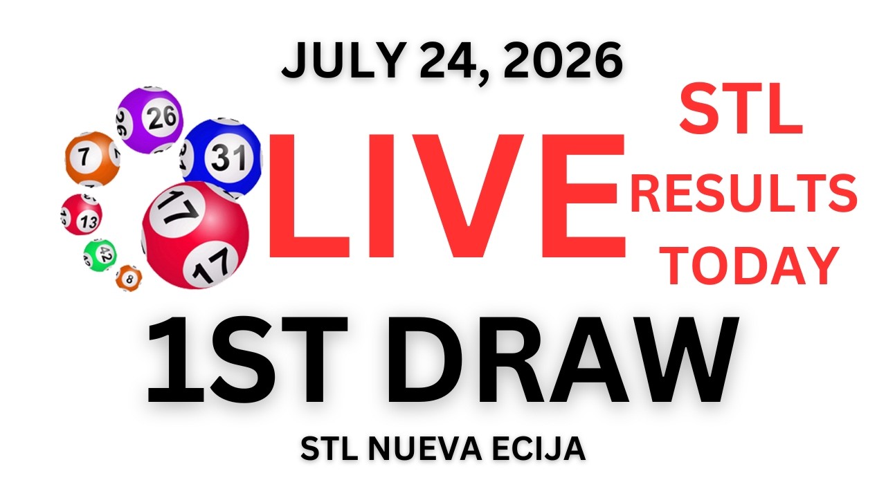 STL Nueva Ecija 10:30 AM Draw Results - July 24, 2026(LIVE UPDATE)