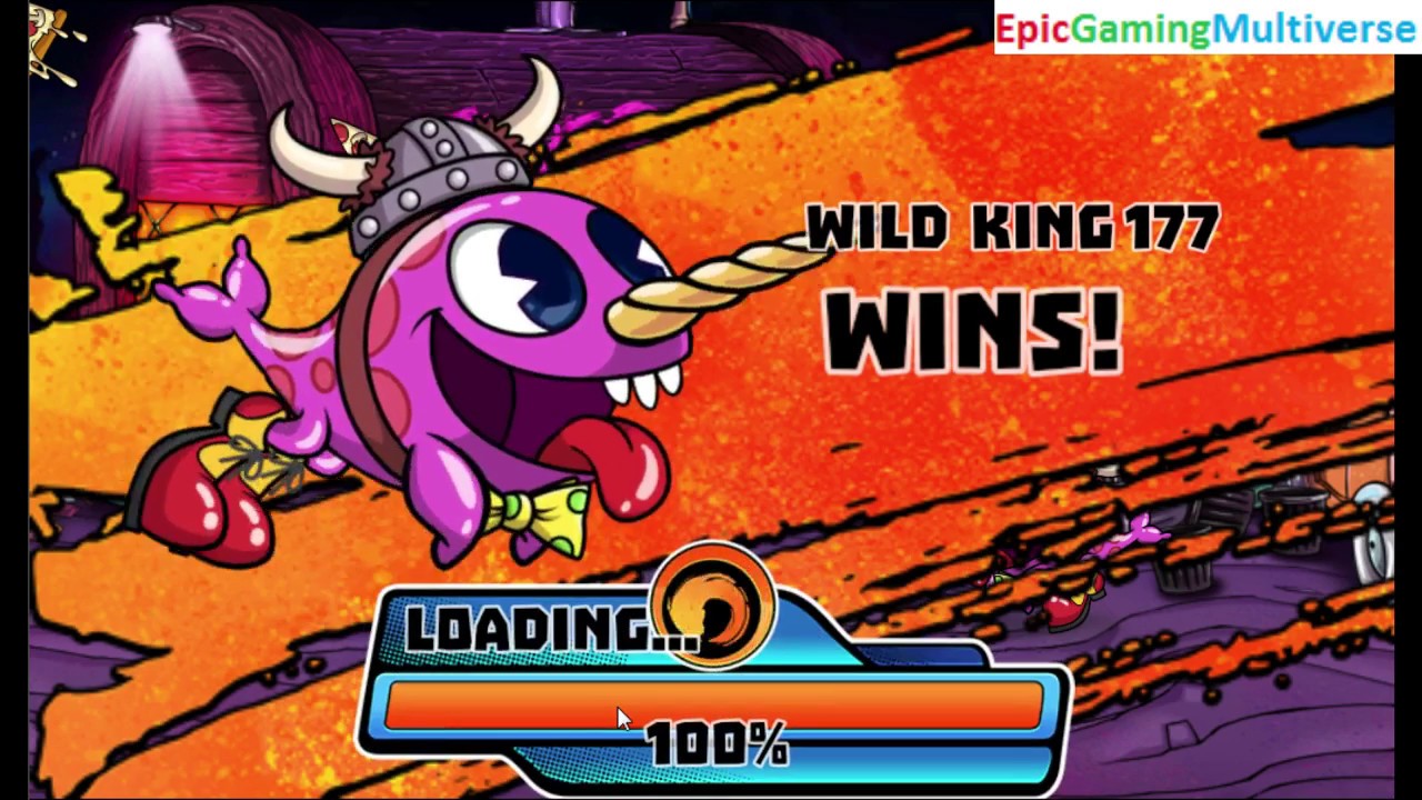 Nickelodeon Super Brawl World Brawlville PVP Mode Match / Battle / Fight #1