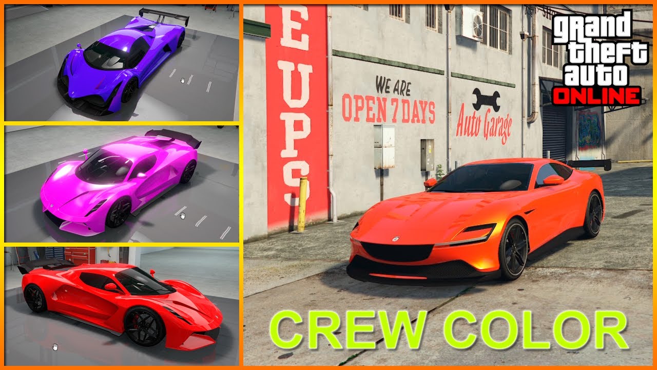 GTA Online: Best Crew Colors 2025 | Los Mejores Colores Para la Crew 2025 | + Códigos de Colores!