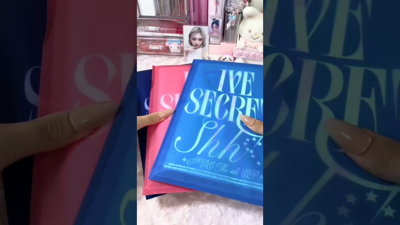 unboxing ive secret #liz#gaeul#rei#yujin#wonyoung#lesseo#fypage#fyp#ive vidioby:gaeu1_924