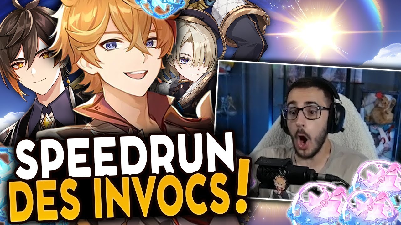L'HOMME FAST EST LÀ ! Total speedrun des invocs Tarta & Zhongli | Genshin Impact