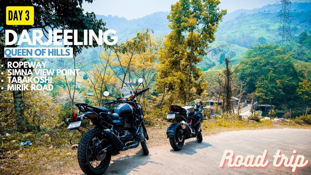 Day 3 | Exploring Darjeeling | Bike Road Trip | On Apache RR310 and Yezdi Adventure | Amazing scenes