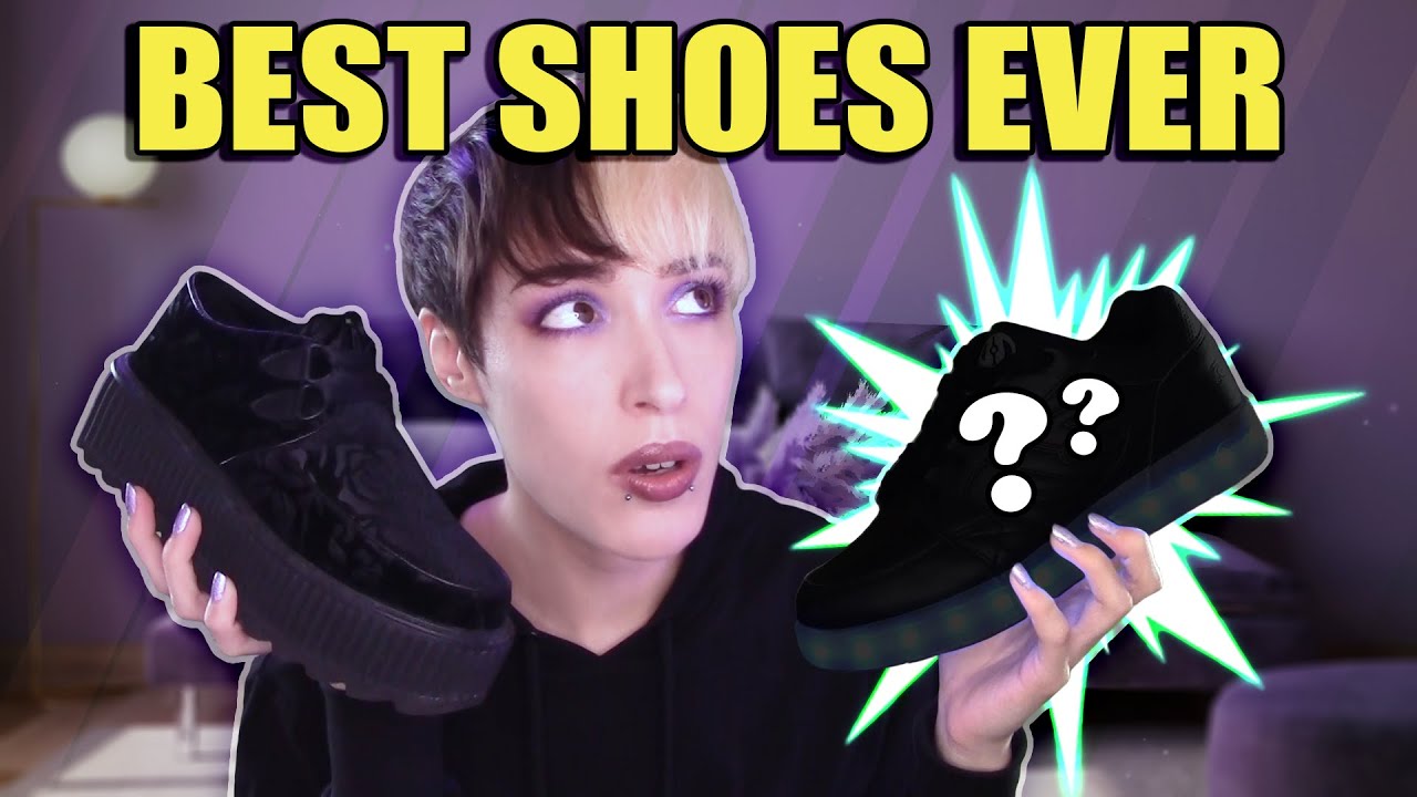 These are the BEST GOTH shoes! - KILLSTAR and HEELYS - Try-on Haul & Review | Metzli