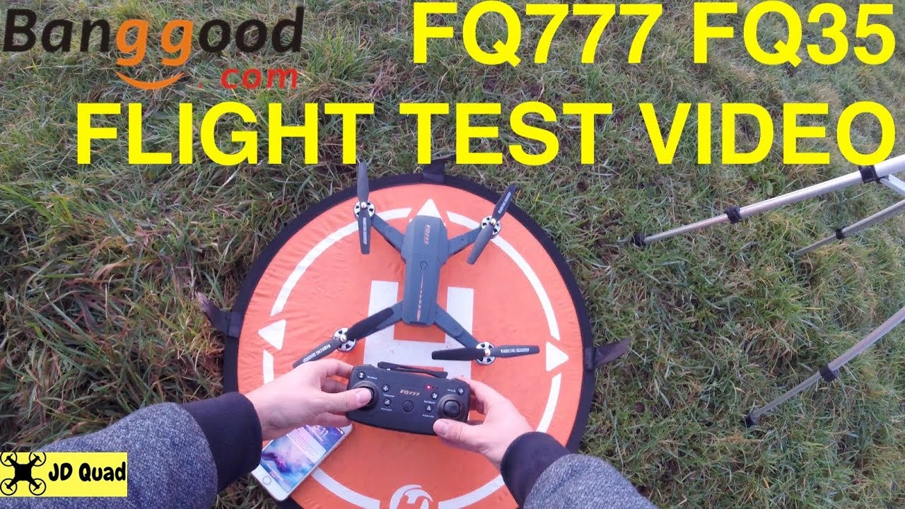 FQ777 FQ35 FPV Quadcopter Drone Flight Test Video