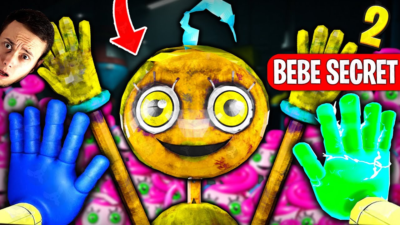 BEBE Secret cu HACK + 1000 MOMMY! POPPY PLAYTIME Chapter 2 !