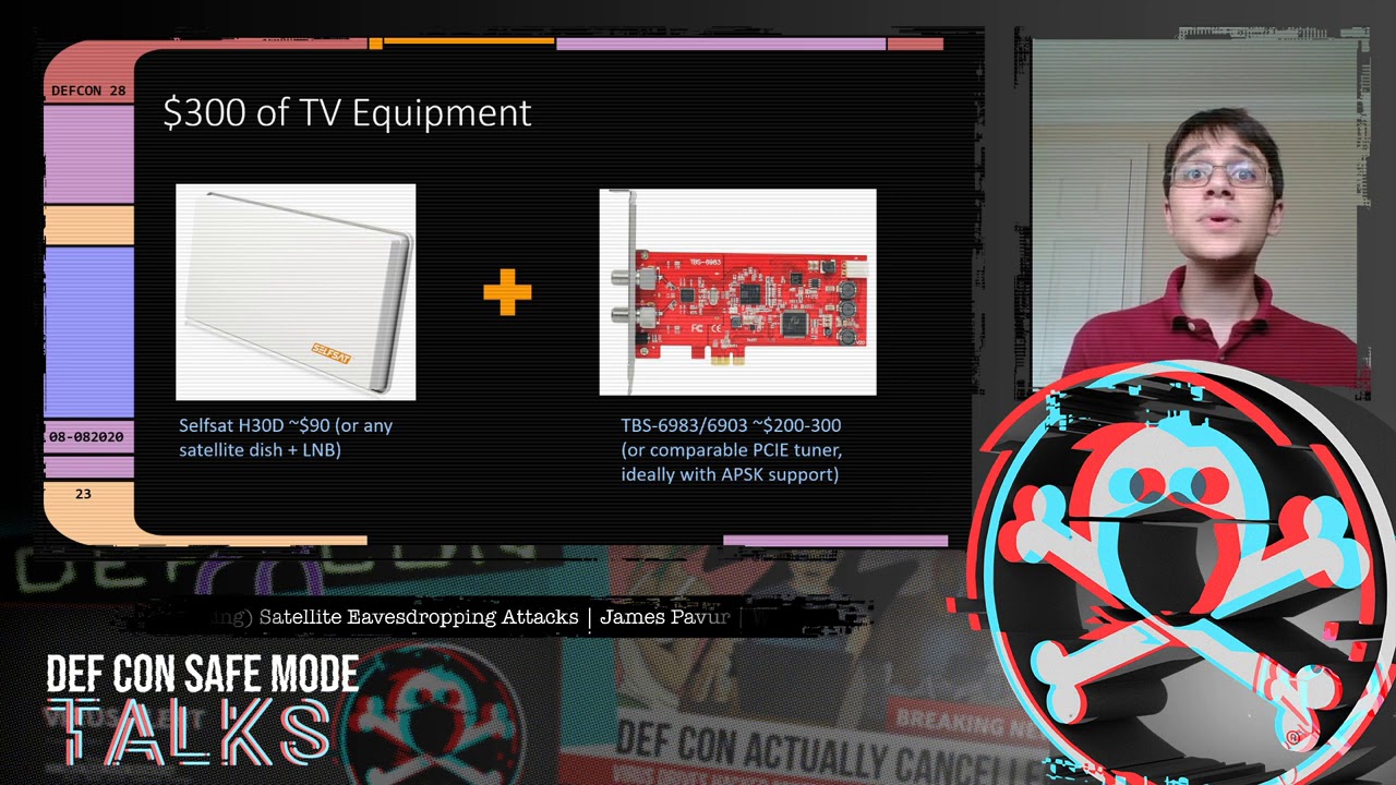DEF CON Safe Mode - James Pavur - Whispers Among the Stars
